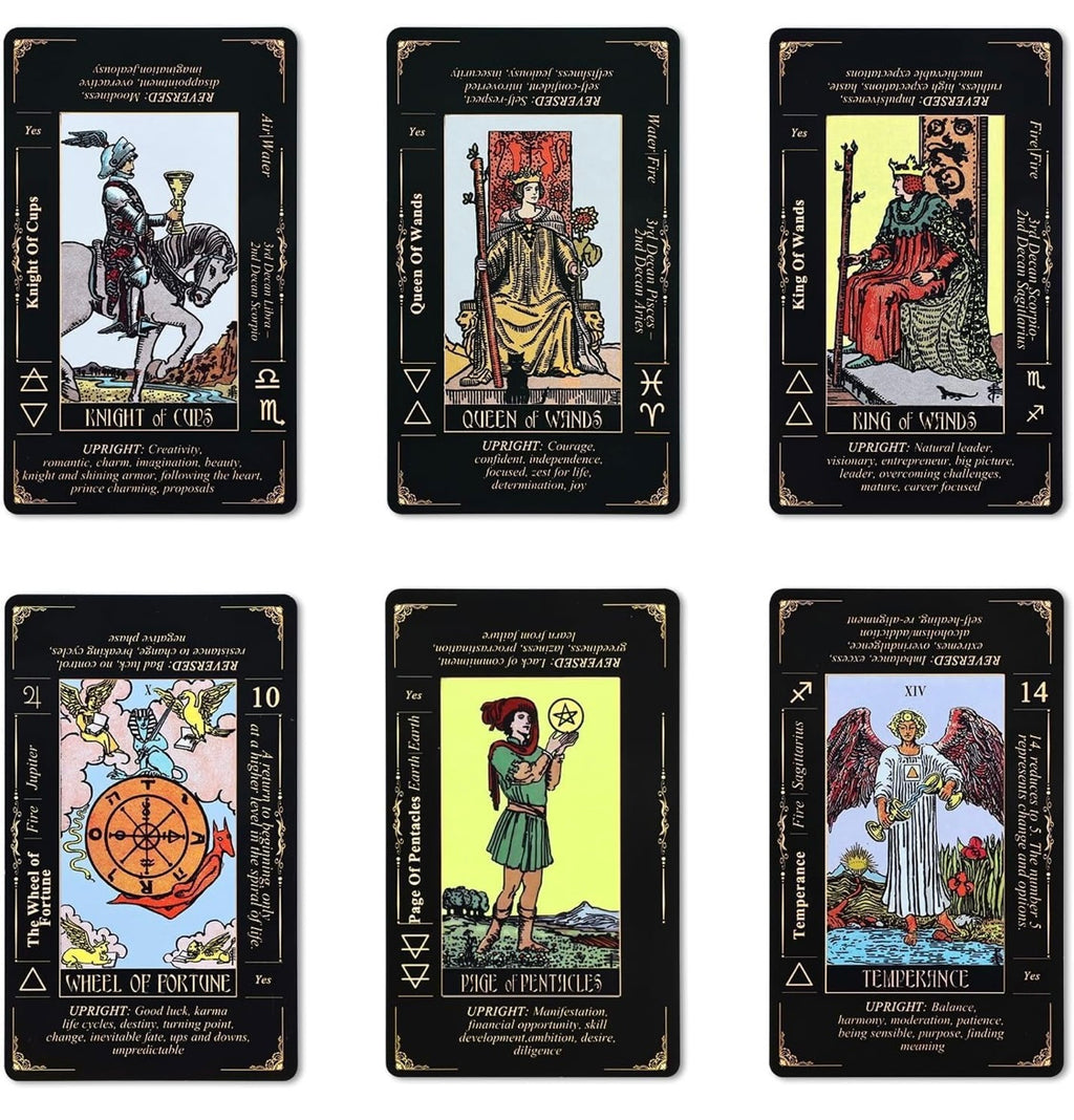 Beginners Tarot - Black