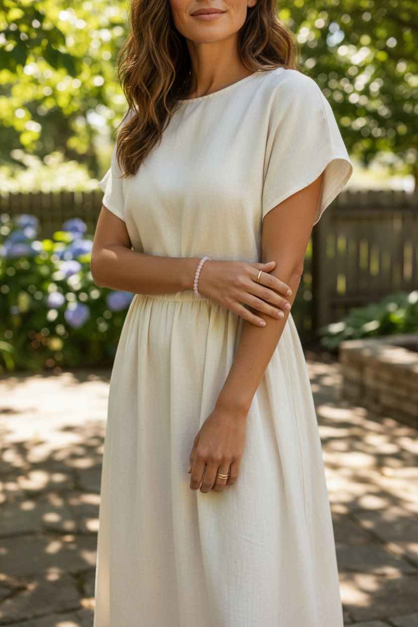 Rose Quartz Bracelet (4–4.5 mm)